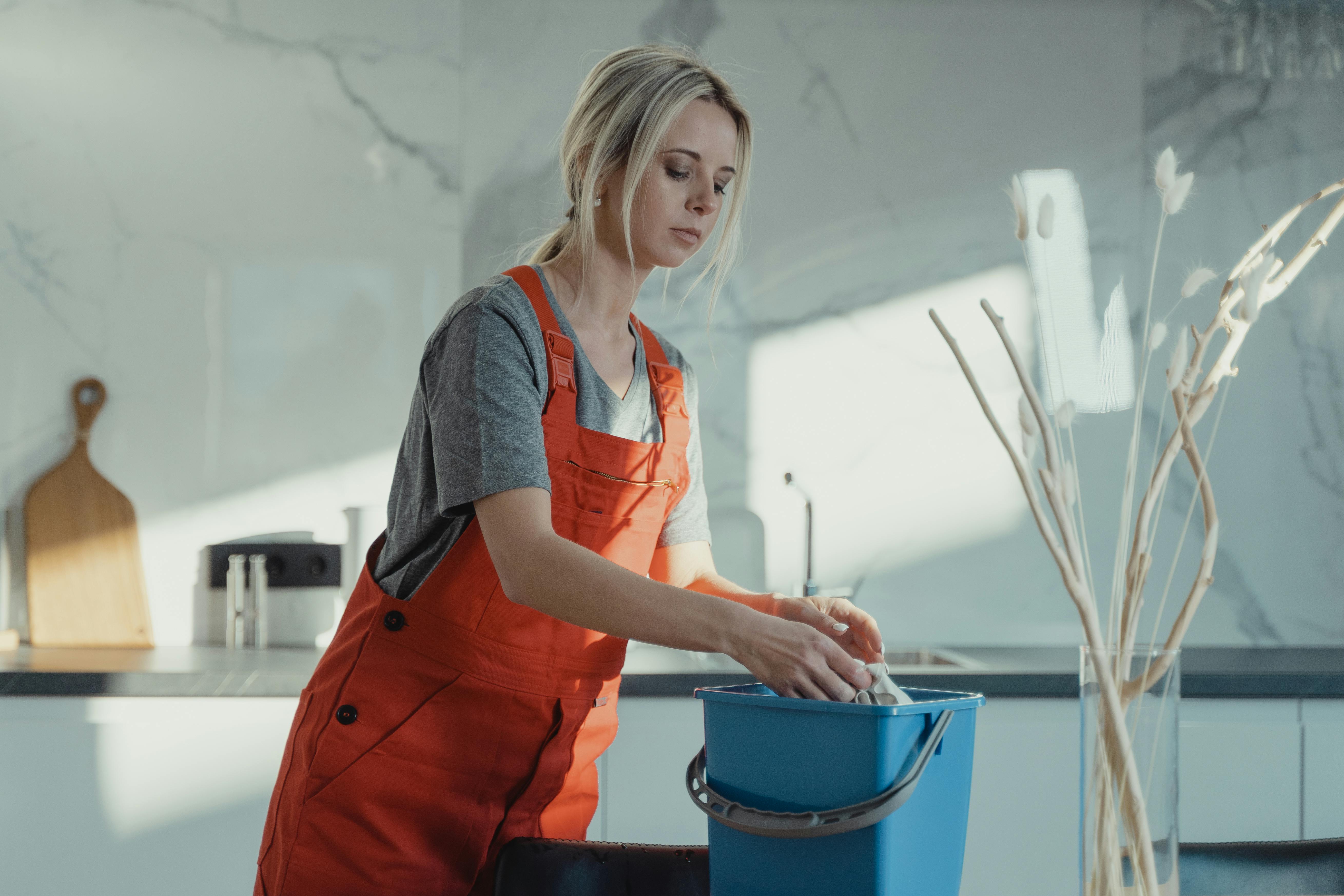 Cleaning team